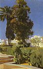 Gardens of the Alcazar Seville by Joaquin Sorolla y Bastida